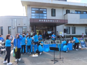 写真:雲出フェア 挨拶