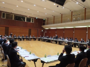 写真:三師会との意見交換会