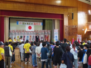 写真:家城地区民運動会 挨拶