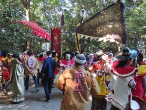 写真：津まつりの様子（津八幡宮）