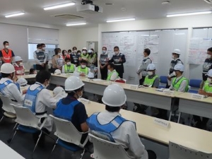 写真:三重大学医学部附属病院 令和6年度院内防災訓練2