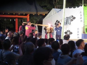 写真:第18回霧山薪能1