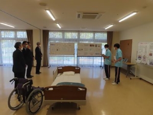 写真：介護施設現地視察2