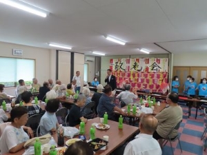 写真:9月15日開催 地区敬老会 挨拶3