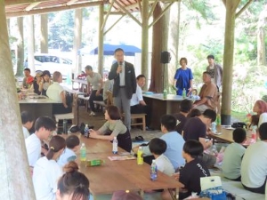 写真:津市消防職員協議会福利厚生事業 挨拶