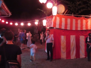 写真:8月24日開催 夏まつり 挨拶3