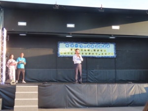 写真:パナソニック株式会社エレクトリックワークス社津工場 サマーフェスタ津2024 挨拶