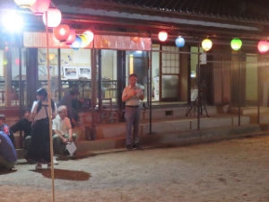 写真:8月25日開催 夏まつり 挨拶