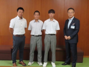 写真:第4回全日本ビーチバレーボール中学選手権大会 出場選手 来訪