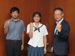 写真:第78回国民スポーツ大会 バレーボール競技ビーチバレーボール種目 出場選手 来訪