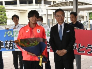 写真:写真:戸上隼輔選手パリ2024オリンピック競技大会報告2