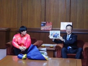 写真:戸上隼輔選手パリ2024オリンピック競技大会報告5