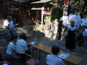 写真:8月11日開催夏まつり 挨拶1