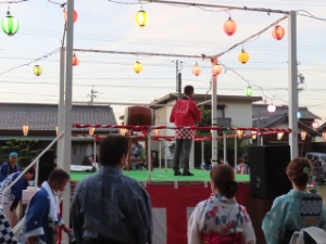 写真:8月11日開催夏まつり 挨拶4
