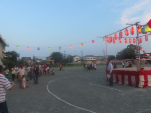 写真:8月4日開催 夏まつり 挨拶