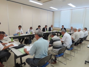 写真:相川水系治水事業促進期成同盟会総会