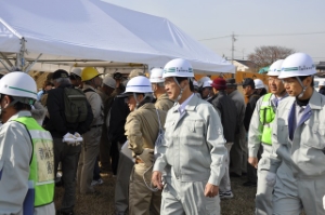 写真：平成23年度津市総合防災訓練1