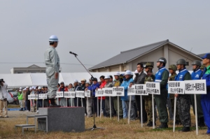 写真：平成23年度津市総合防災訓練2