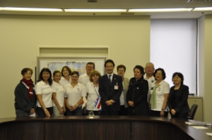 写真：ザ　フレンド　シップ　フォース　オブ　三重「コスタリカ訪問団」挨拶