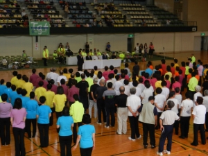写真:津市健康体操大会2011