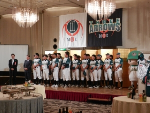 写真:三重スリーアローズシーズン報告会