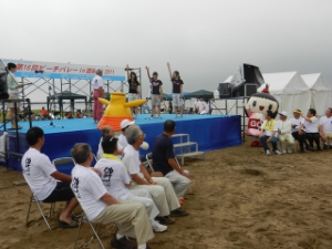 写真：第16回ビーチバレーin御殿場