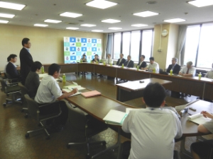 写真：市立幼稚園設置者園長会意見交換会