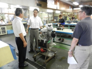 写真：津競艇場視察