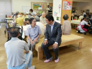 写真：福祉施設訪問