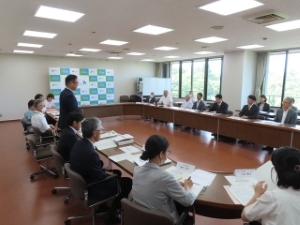 写真:津市私立幼稚園協会との懇談会