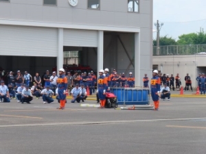写真：三重県消防操法大会の様子2