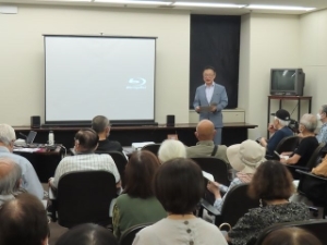 写真：津市民文化祭 映像展 挨拶