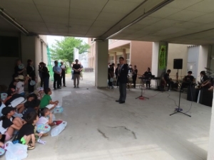 写真：7月20日開催 夏まつり 挨拶2