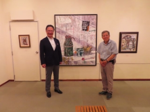 写真:鼻谷勇次郎個展 鑑賞