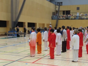 写真：第33回三重県武術太極拳フェスティバル