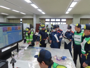 写真：令和6年度津市災害対策図上訓練2