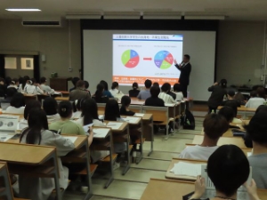写真：キャリア形成セミナー講義1