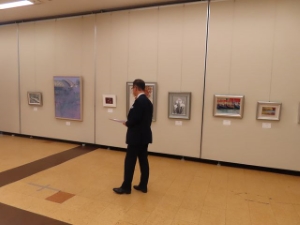 写真：第3回親旺会日本画展