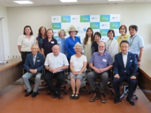 写真：アメリカ合衆国国際交流訪日団　来訪2