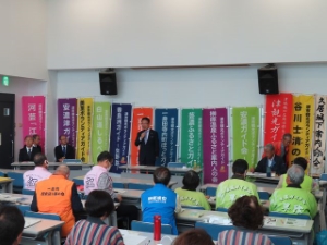 写真:第13回津市観光ボランティアガイド・ネットワーク協議会総会 挨拶