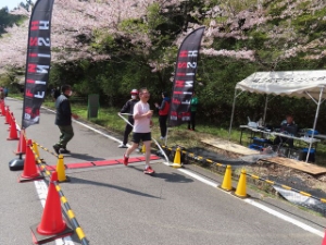 写真:龍王桜マラソン&ウォーキング大会の様子2