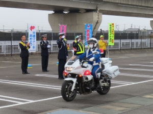 写真:令和6年春の全国交通安全運動出発式の様子2