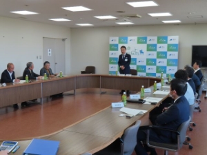 写真：津花火大会実行委員会総会の様子