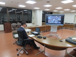 写真:令和5年度第2回三重県地域医療介護総合確保懇話会の様子