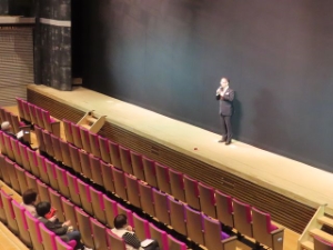 写真:第31回久居公民館まつり 挨拶の様子