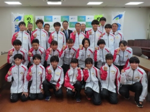 写真:津市代表チーム激励会の様子2