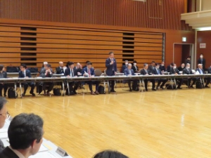 写真:県と市町の地域づくり連携・協働協議会第2回総会の様子