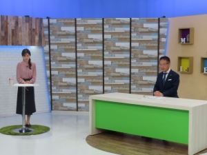 写真：三重テレビ放送「ニュース情報番組 Mieライブ旬感☆Mie」出演