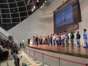 写真：新春レース開会式 挨拶