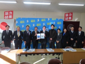 写真:要望活動(12月22日)1